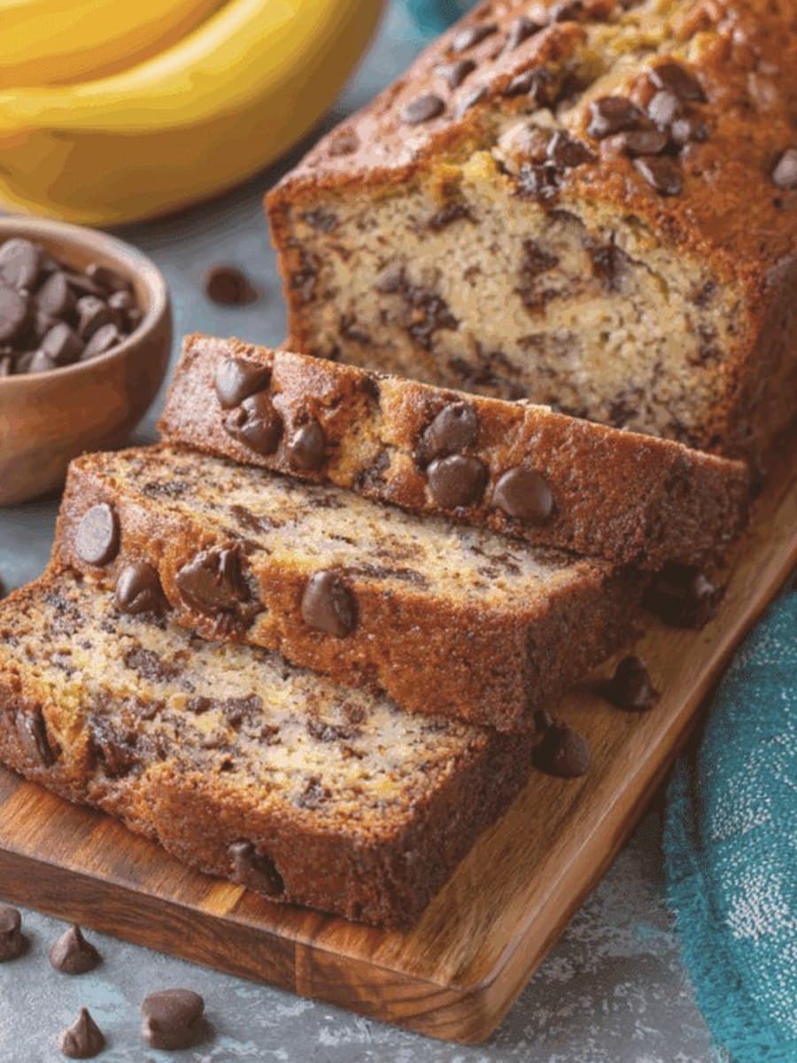 Banana Bread: Moist, dense, and just sweet enough.